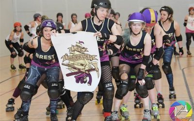 Le Roller derby Brest : bagarre inclusive sur patins