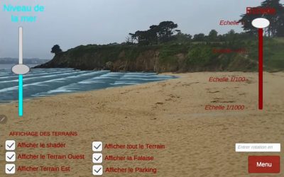 La réalité virtuelle pour sensibiliser aux risques côtiers en Finistère avec Riscorev