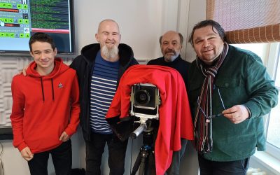 Pat &lsquo;Blabla immortalise la télévision avec le photographe Stéfane France.