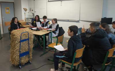 Les 3e du collège Alain prennent le micro pour parler habitat et environnement