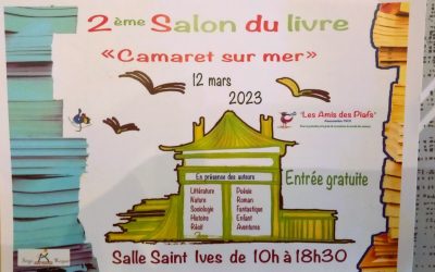 Le 2e salon du livre de Camaret-sur-Mer le 12 mars 2023